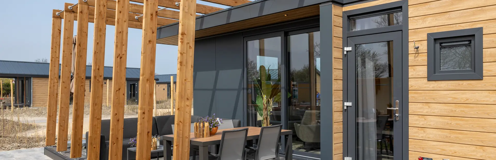 Chalets met terras
