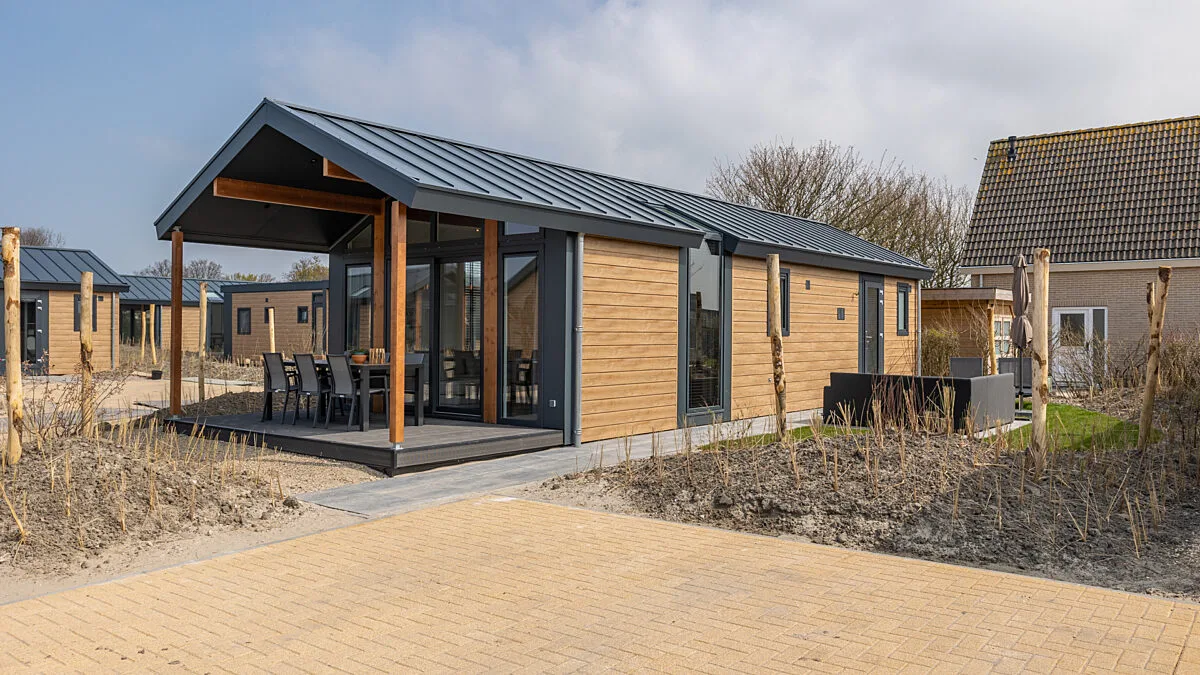Nieuwe chalets in Renesse