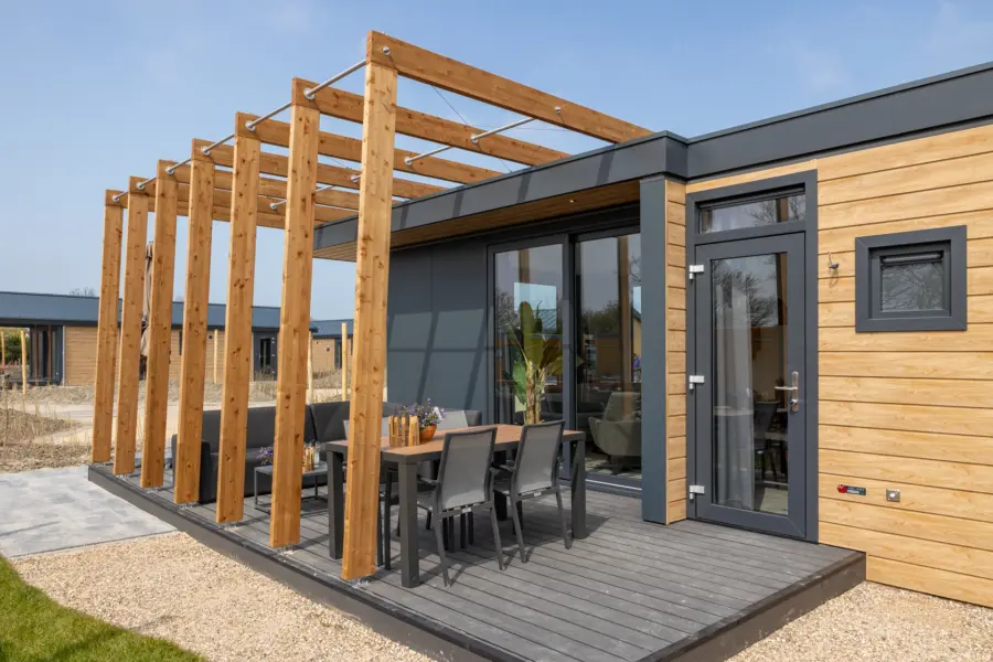 Chalets met terras