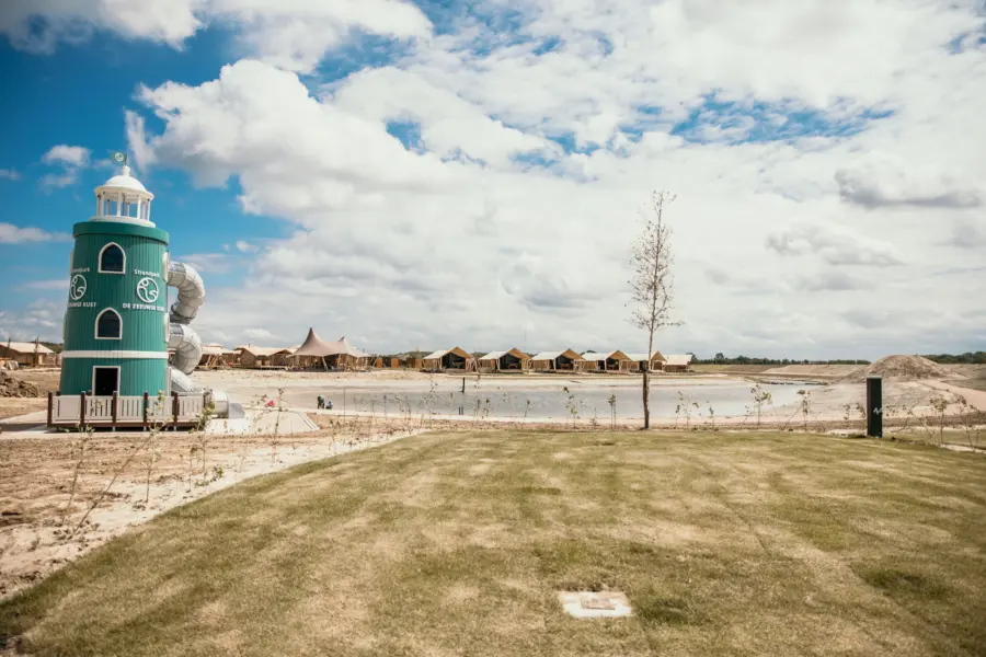 Zwemvijver aan de Zeeuwse Kust