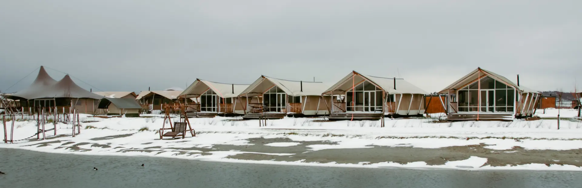 Winterkamperen aan de Zeeuwse Kust
