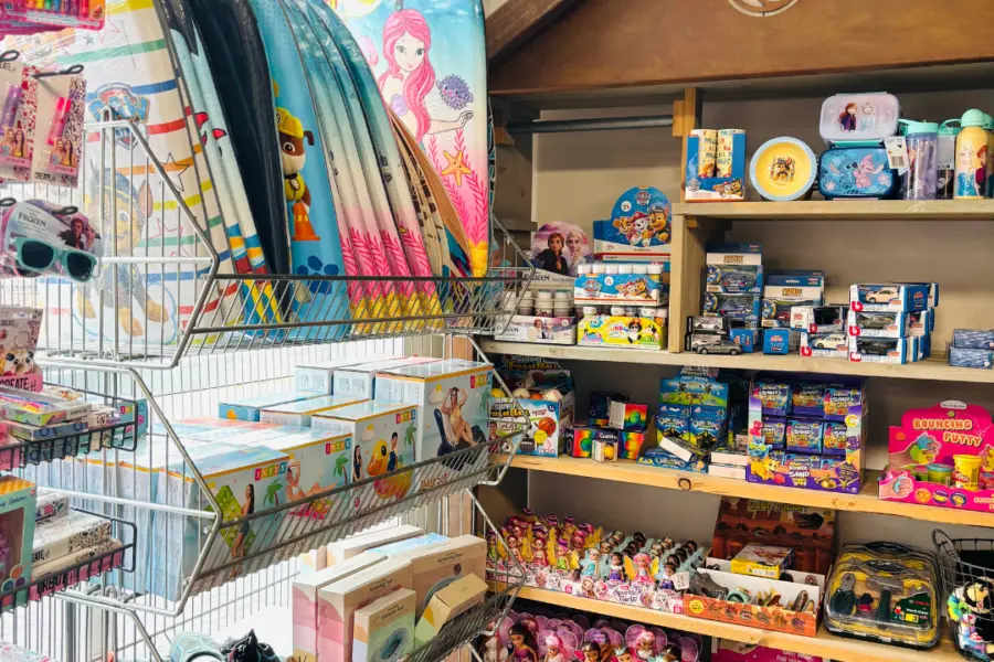Speelgoed hoek Supermarkt